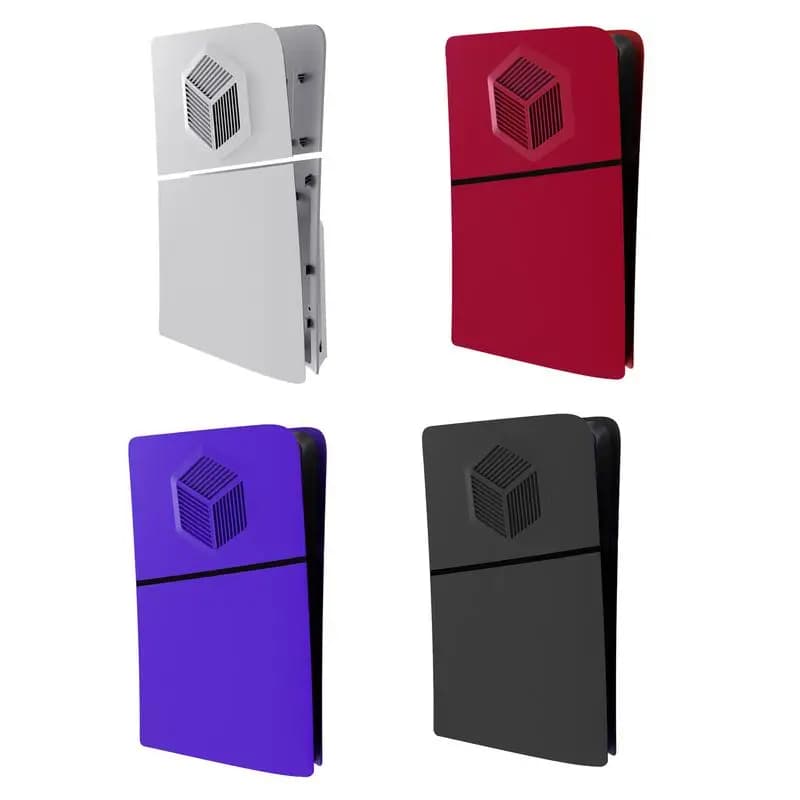 Per PS5 Slim Faceplate Console Cover custodia per PC antipolvere con guscio laterale di ricambio personalizzato per accessori Slim Playstation 5