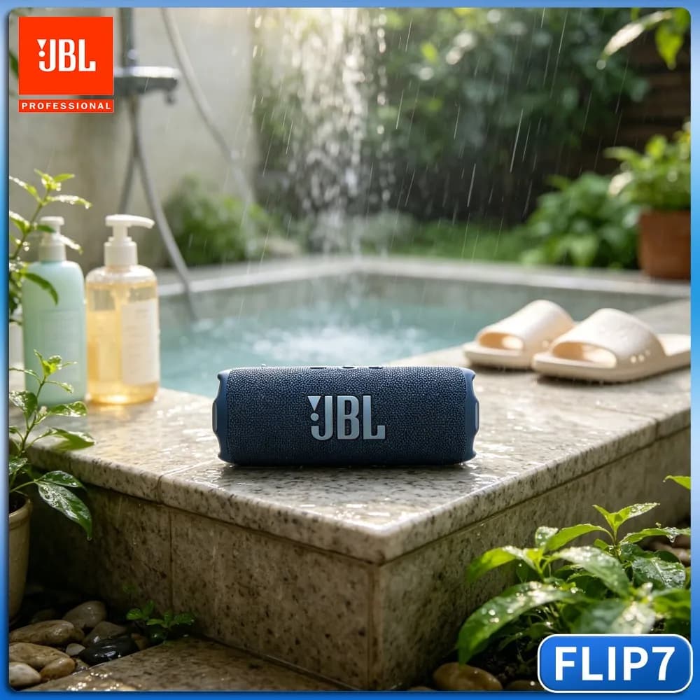 Boulder Flat Clean Bass JBL FLIP7 Wireless Audio RGB IP67 Waterproof Handsfree Stereo TF Card USB Hillside Sound Device