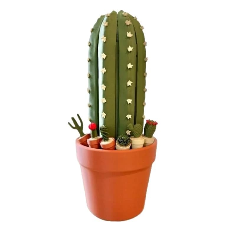 Cactus chess set 3D printing creative ornament puzzle gift