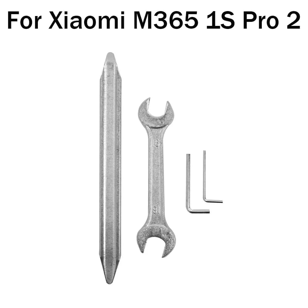 Chiave per rimozione pneumatici in acciaio inossidabile per Xiaomi M365 1S Pro 2 Scooter elettrico rimozione ruota riparazione kit di attrezzi per pneumatici riparazione piede di porco