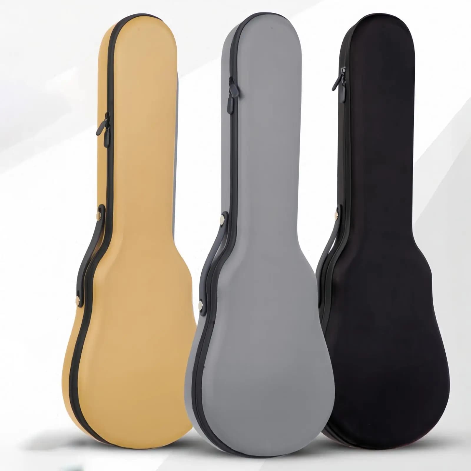 Borsa per Ukulele da 23 Pollici in Schiuma EVA Leggera e Impermeabile con Manico per Kit Ukulele e Accessori