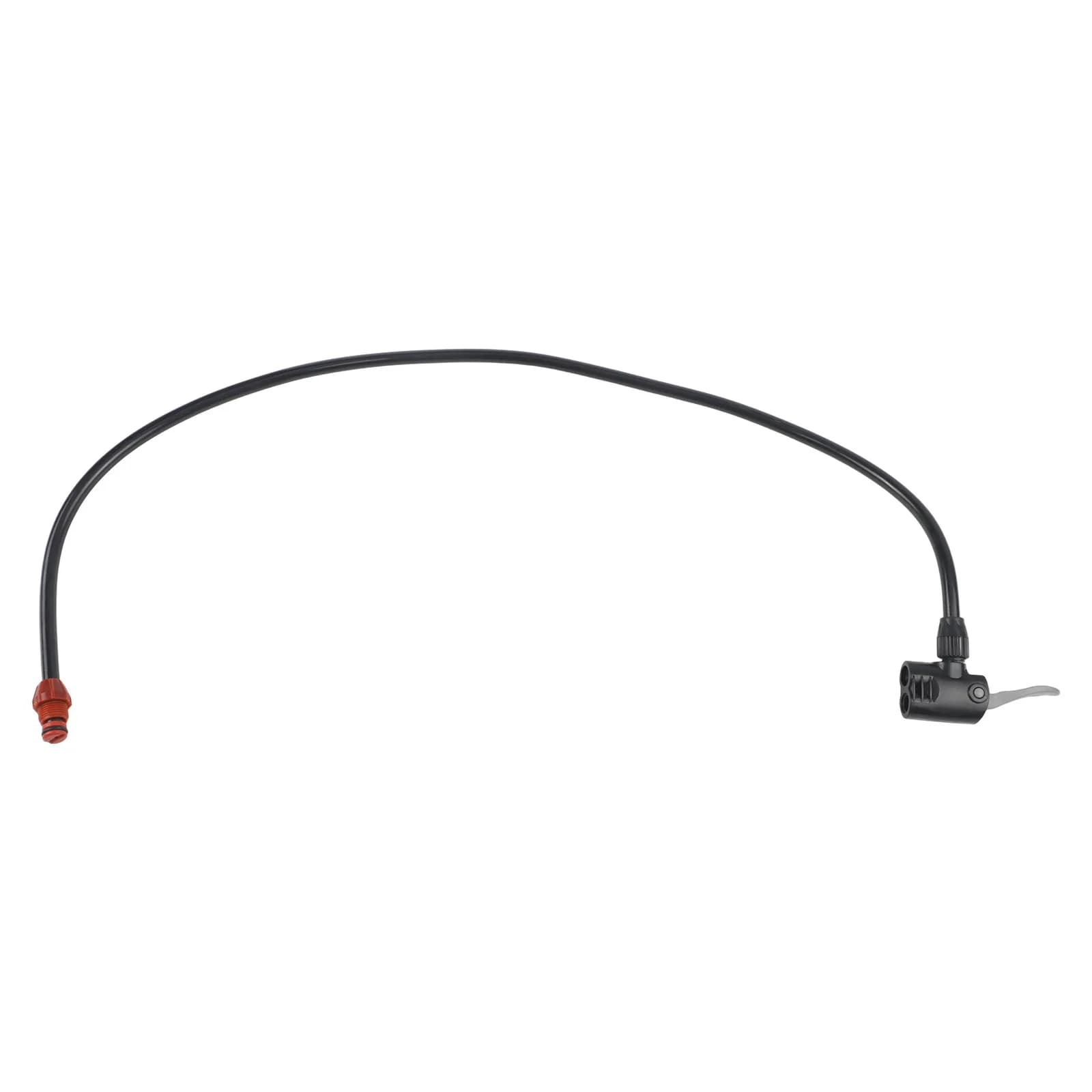 Tubo della pompa dell'aria Tubo della pompa della bici per la riparazione della bici Dimensioni 800mm Lunghezza del tubo 70mm Pratico da usare Materiale in gomma per la pompa dell'aria della bicicletta