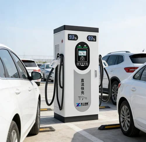 New Electric Vehicle Charging Station 60KW-320KW Type 2 CCS2, Quick Charging Column OCPP 4G for Electric Cars