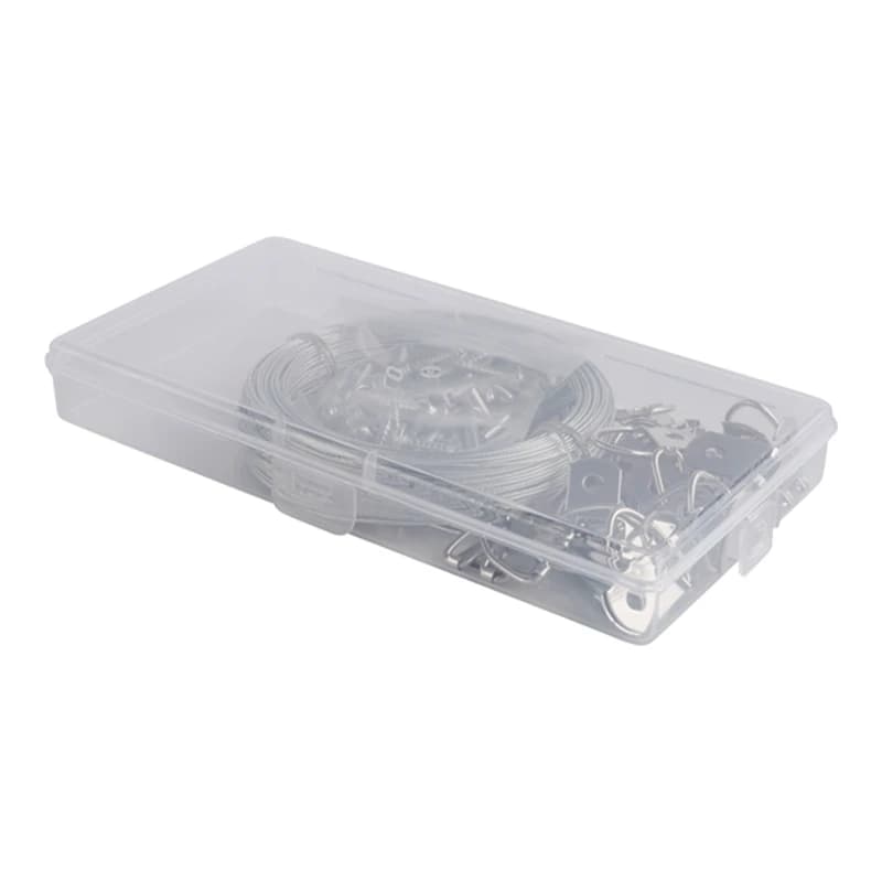 100-piece hanging wires, 100-foot durable wire for hanging pictures, mirror frames and artworks