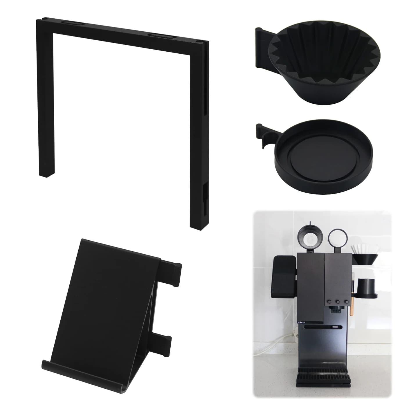 Storage rack for xBloom Studio coffee machine