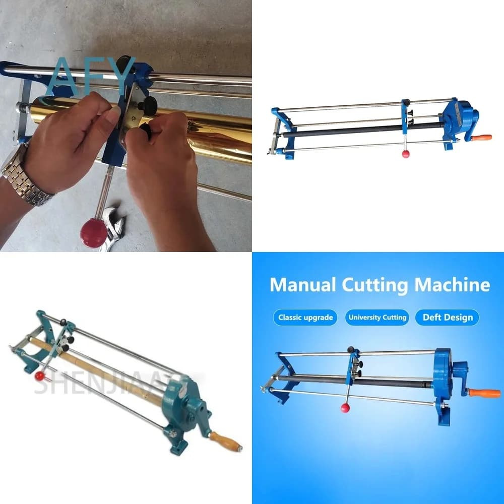 Semi-Automatic Foil Paper Cutter for Gold Hot Stamping Machine Roll Slitter Tool PU Vinyl Cutter Hand Cutting Device 26 Inch