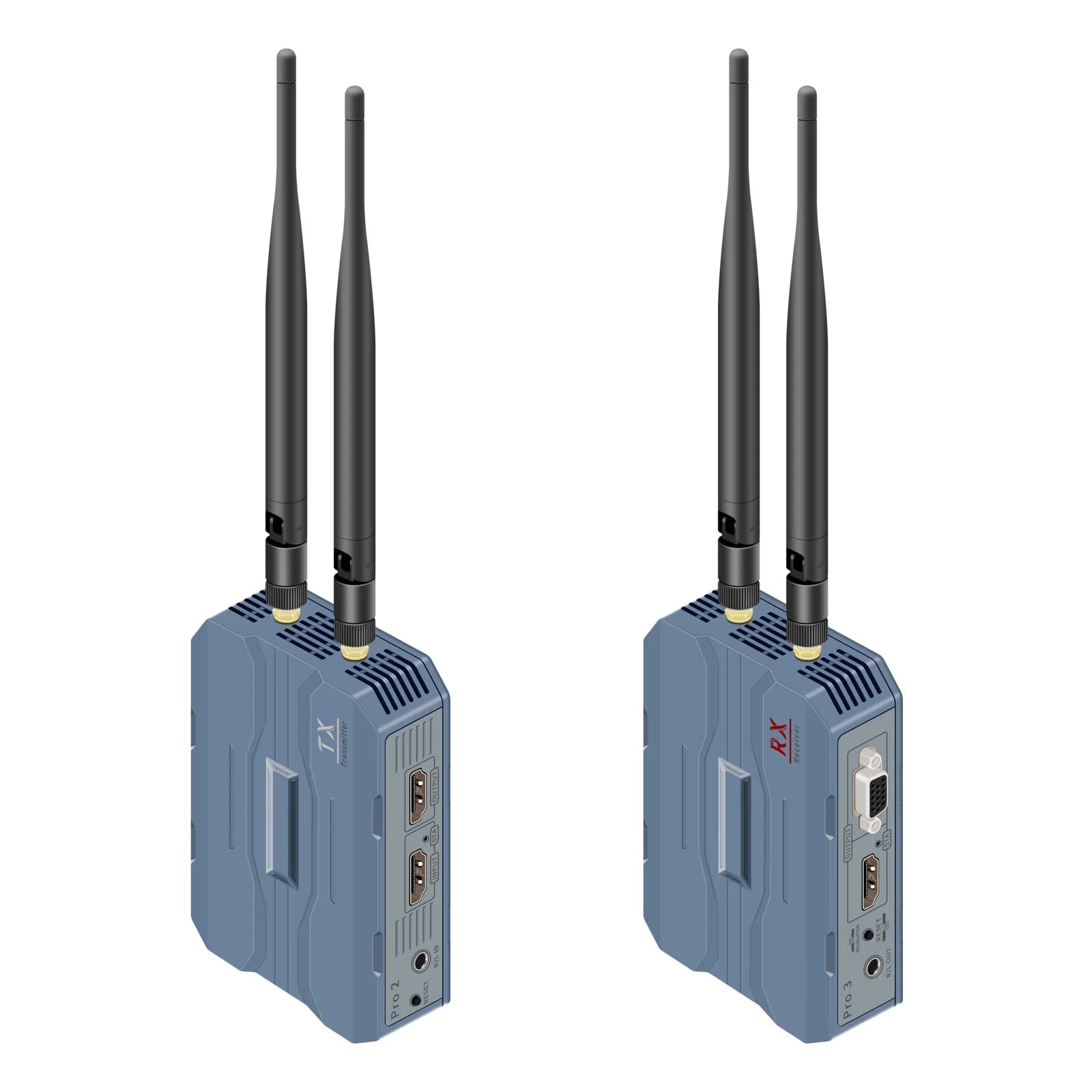 4K HDMI Wireless Extender 250m Video Transmitter and Receiver w/ rj45 Network Cable Extender for Camera Laptop PC To TV Monitor