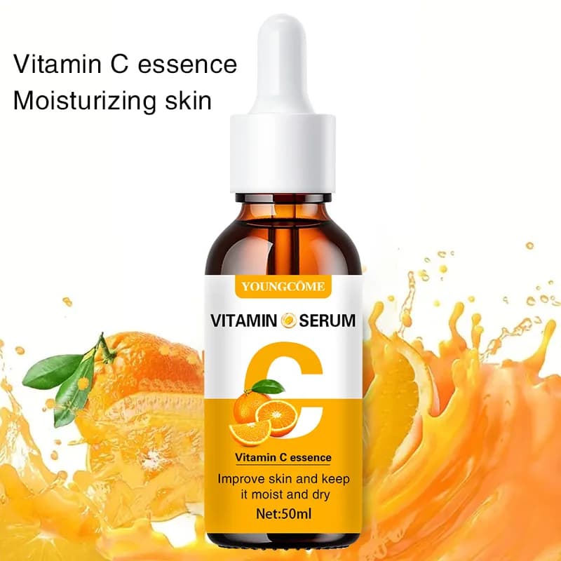 The essence for the face to vitamin C contains hyaluronic acid Remove dark spots Repair moisturizing Essence anti-aging facial skin care 30ml