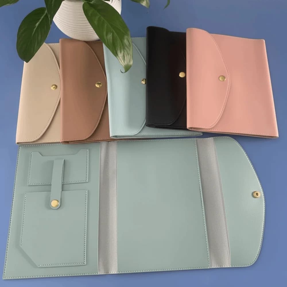 Quaderno A5 Semplice per Appunti, Diario a Fogli Mobili Spessi, Blocco Note in Pelle PU Durevole, Planner Settimanale e Mensile