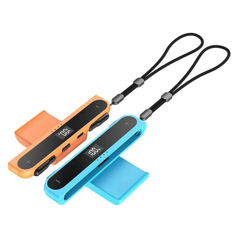 Le prestazioni di ricarica del cavo sono stabili per Switch 2 maniglie sinistra e destra Coppia di cinghie e cordino per Power Bank per Switch 2 Blu