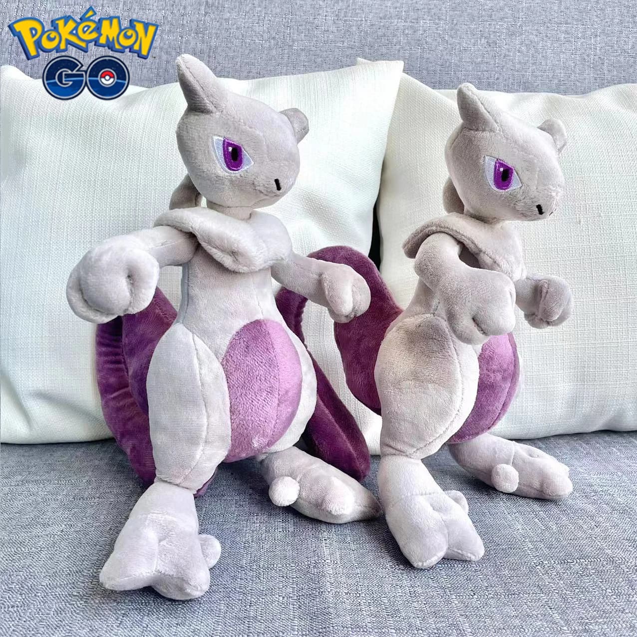 Pokemon Mewtwo peluche 30cm Anime Cartoon peluche cuscino in cotone divano bambola regalo per bambino ragazzo ragazza decorazione della stanza