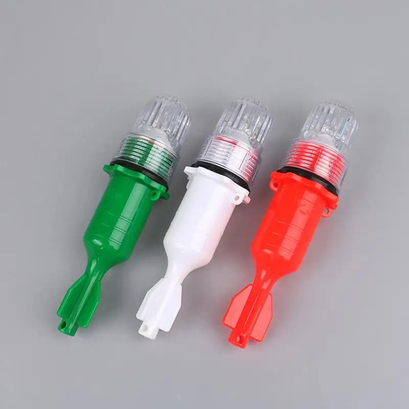 Luce Subacquea a LED per Pesca, Faro per Rete da Pesca 12V, Luce per Ecoscandaglio per Barca, Lago, Molo, Lampada Notturna Attrattiva