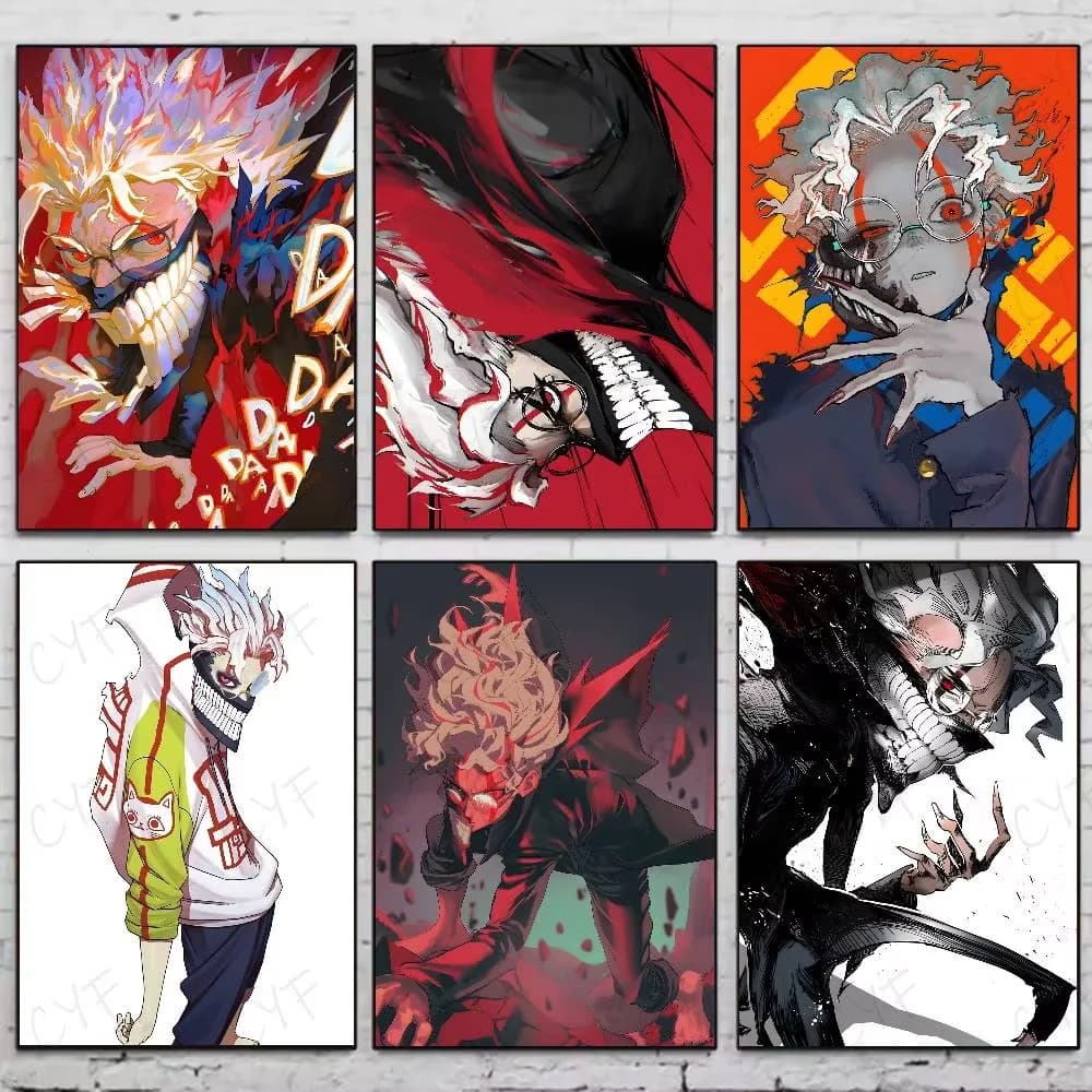 D-Dandadan K-Ken Takakura Diamond Painting Classico Manga Ricamo a Punto Croce Quadro Mosaico Decorazione Casa