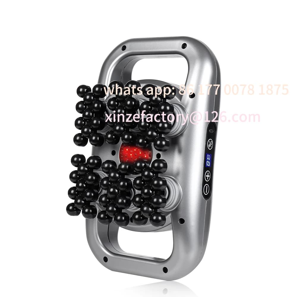 Customizable 66-head Swivel Massage Gun High-frequency Vibration Body Strap Massage Back Waist Massage Deep Relaxation