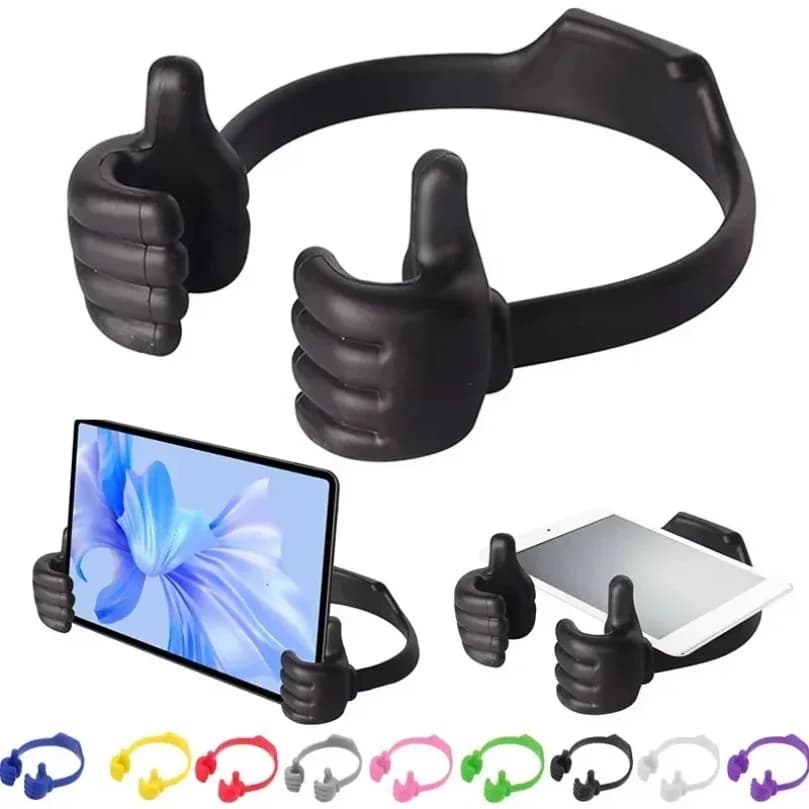 Portable Stable Desktop Phone Tablet Holder Bracket Cellphone Stand Mount Fit iPhone Series Samsung S25 S24 Xiaomi iPad Smartpho