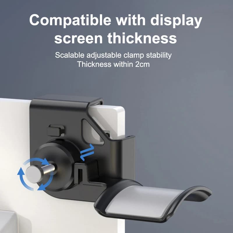 1 pcs hanging bracket for headphones durable universal bracket for headphone hook for PC monitor wall hook support for monitor earphones