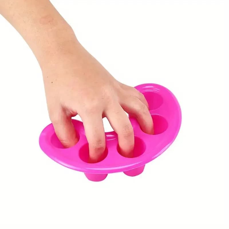 1/2 pieces set of trays for removing nail polish bowl for non-toxic dive for nail art, hand wash removal tools for unscented manicure for bathing nails diy
