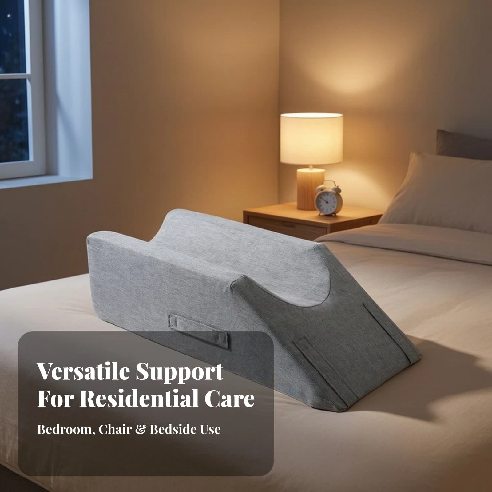 Leg Elevation Pillow with Handles Ergonomic Leg Elevation Cushion with Handles Versatile Breathable for Post-Surgery Patients