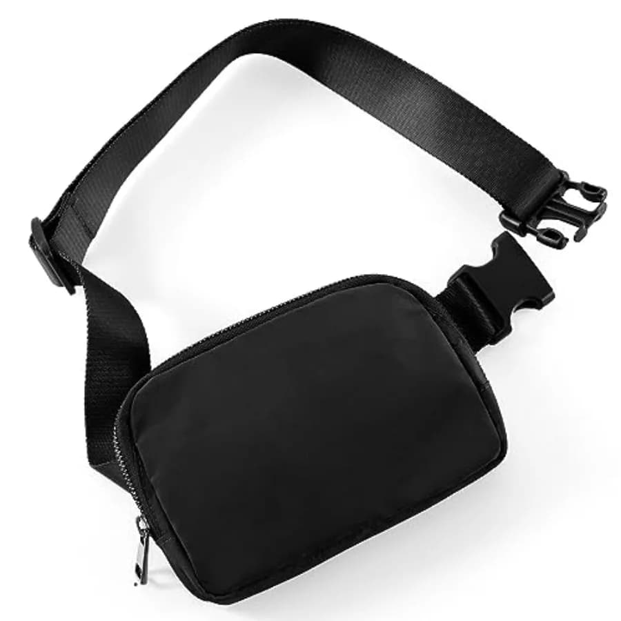 Marsupio Unisex Mini con Cinturino Regolabile, Borsa Piccola per Allenamento, Corsa, Viaggi ed Escursioni