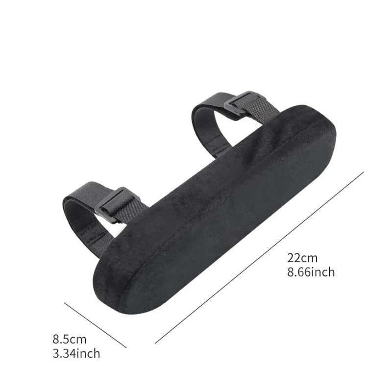 yes1pc/2Pcs Office Chair Parts Arm Pad Memory Foam Armrest Cover Cushion Pads For Home Office Chair Comfortable Elbow Pillow