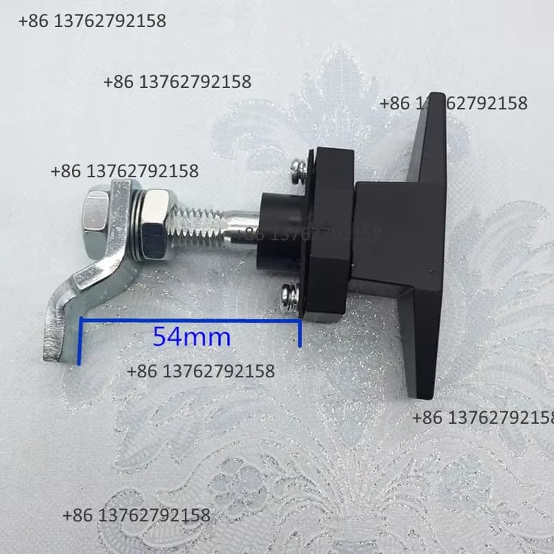 Black T Shape Telescopic Handle Lock MS309-2 Industrial Cabinet Door Lock Telescopic Switch Equipment Hardware Replacement Parts