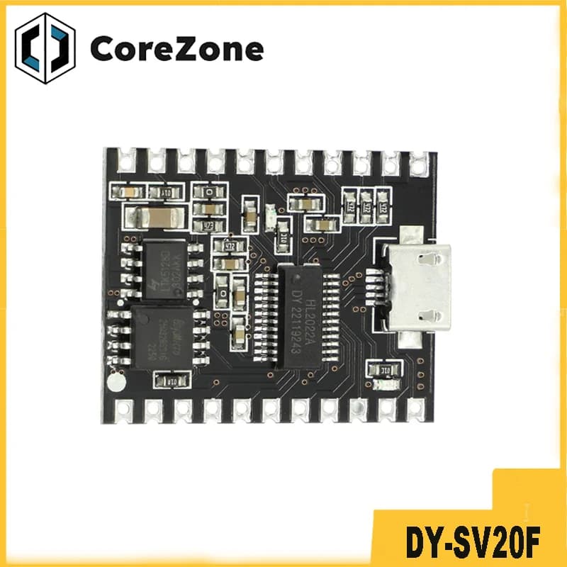 DY-SV20F 5W power voice player MP3 playback control module onboard flash storage