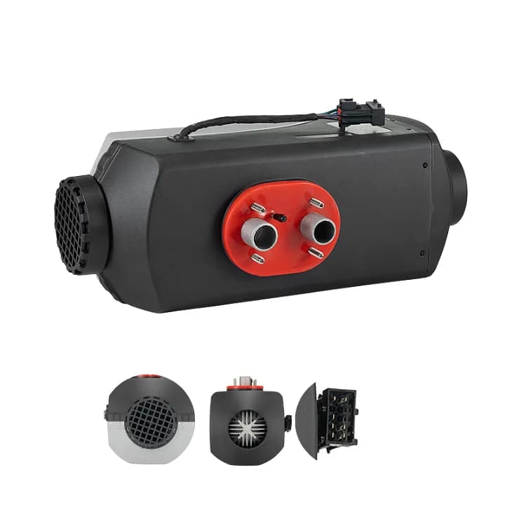 Accessori per riscaldatori diesel portatili 12V/24V, riscaldatore d'aria per parcheggio multi-scena con telecomando e display LCD per camper/camion