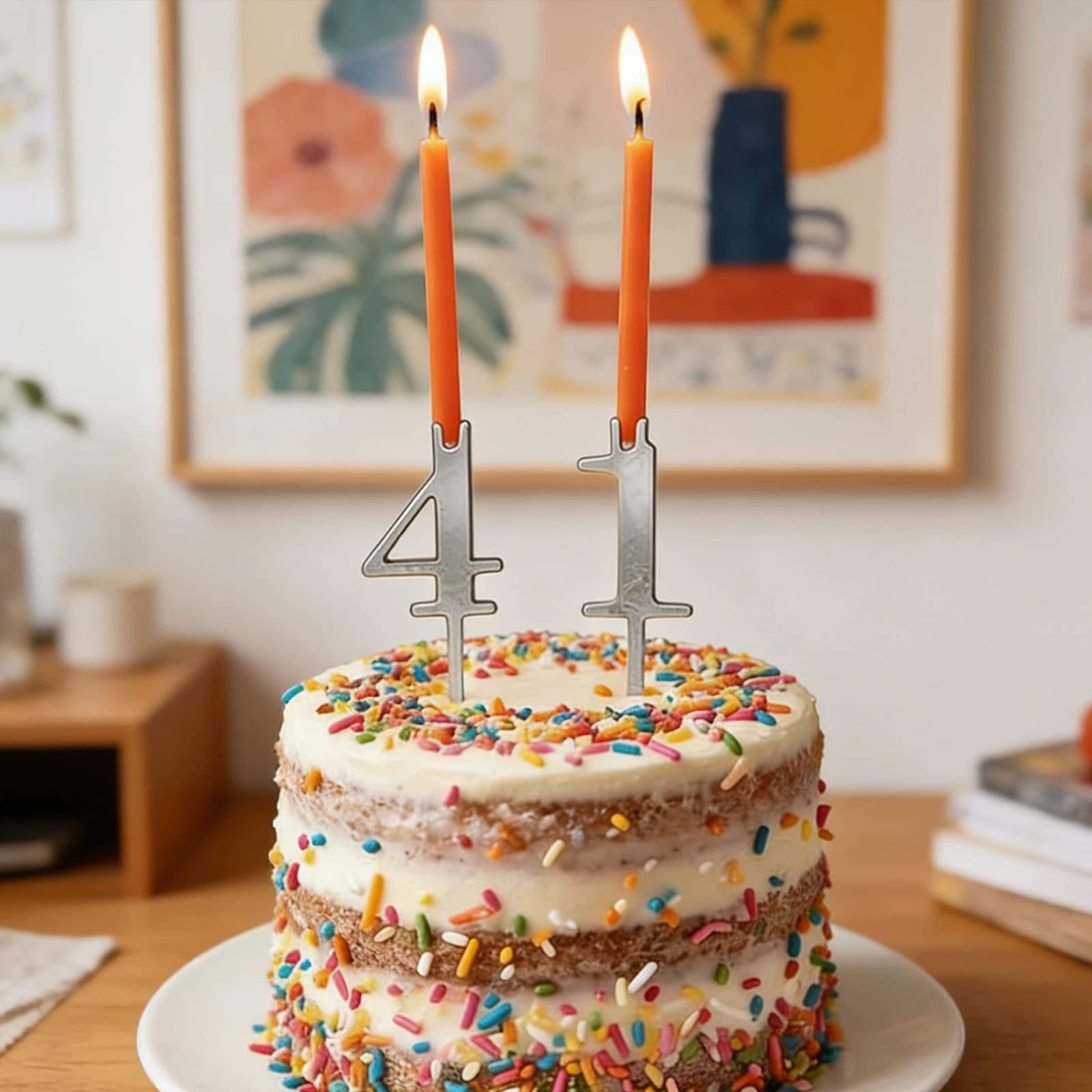 Set di 10 Portacandele Numerici Riutilizzabili da 0 a 9, Accessori per Torte, Candele Stile Digitale per Feste e Celebrazioni