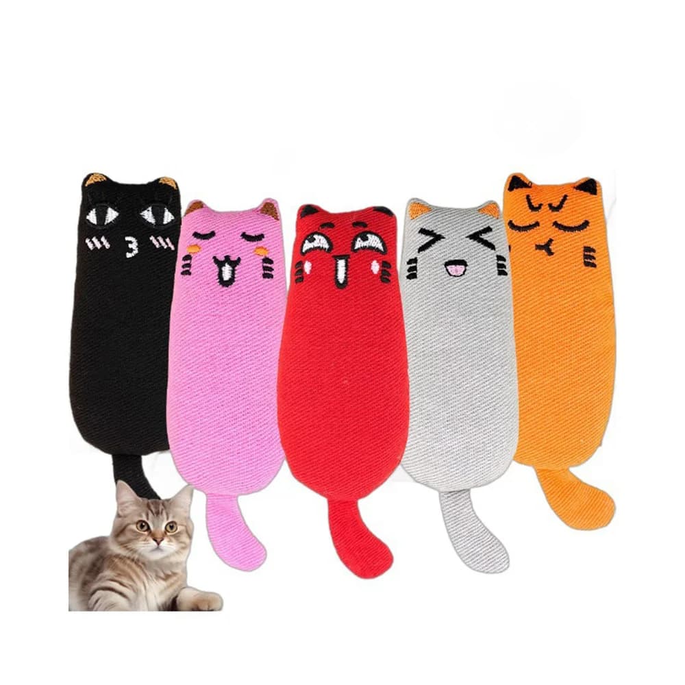 Cat Toy with Mint Inside - Cute Design, Durable Chew Toy for Kittens/Cats,Teething(Molar) Aid,