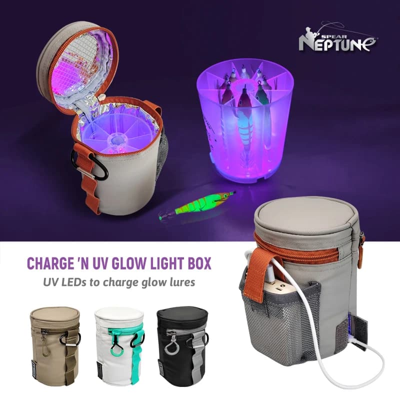 New Fishing Bags with UV Light Wrapping Light Filling Light Box Rosemary Bags Organizer Boxes Egi Metal jig Case Bag for Hard bait Equipment