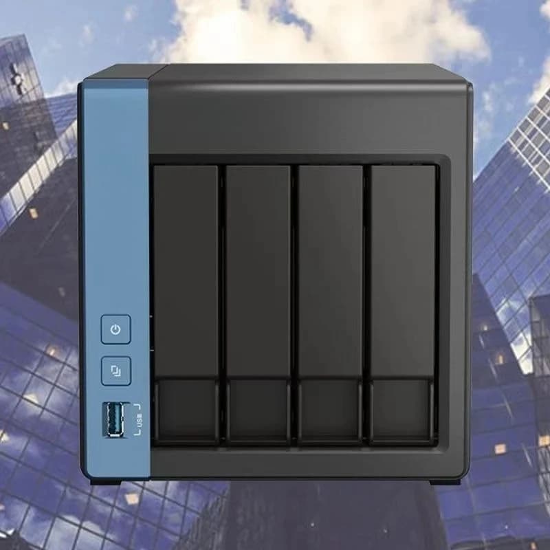 Dispositivo di Archiviazione di Rete NAS a 4 Bay - Cloud Drive Privato per Uso Personale ed Aziendale