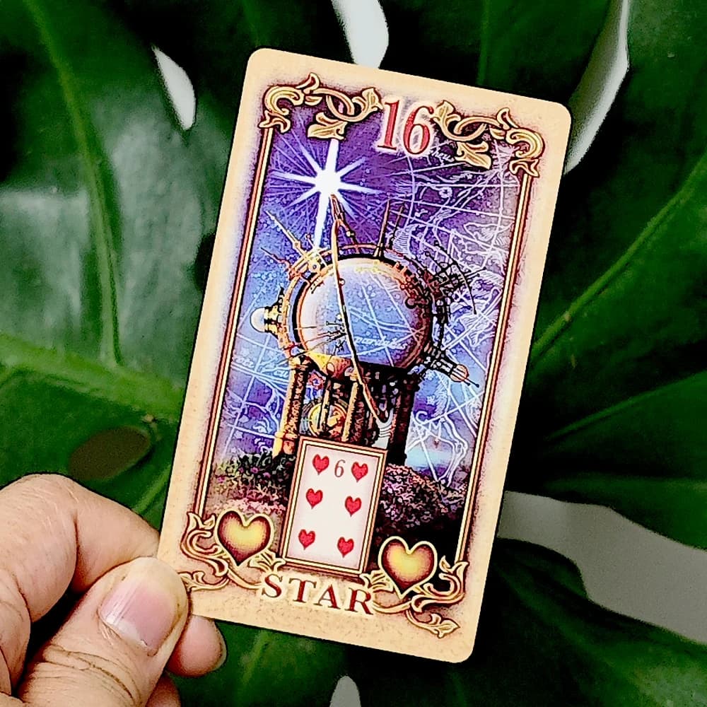 36 Pcs Lenormand Cards 9*6cm In Perfect Art Nouveau Style Art Nouveau Lenormand Deck Oracle