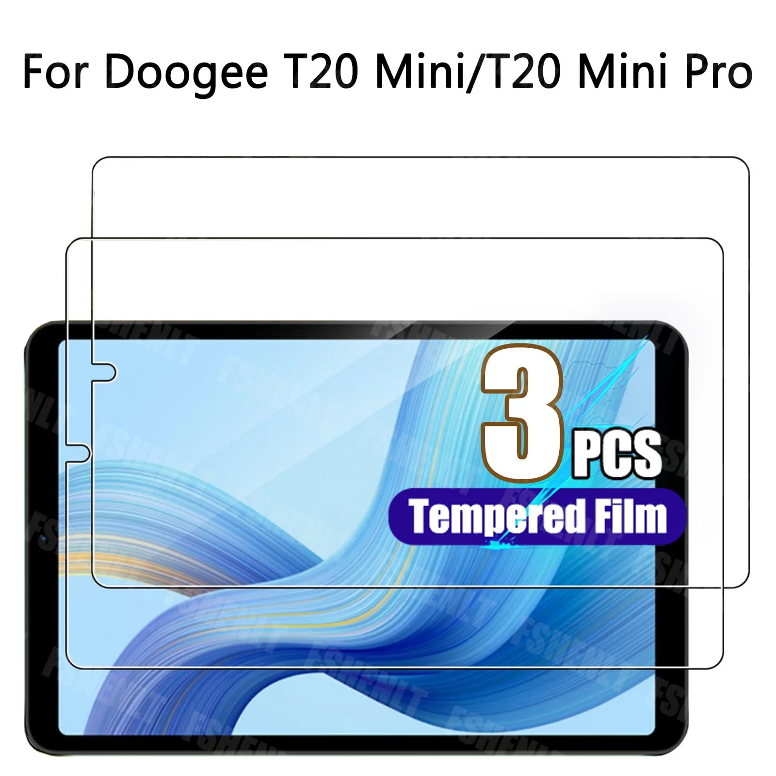 Pellicola salvaschermo per Doogee T20 Mini /T20 Mini Pro 8.4" 2023 HD 9H Durezza Anti-impronte Anti-graffio Pellicola protettiva per tablet