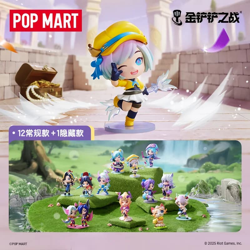 Genuine POP MART Golden Spatula Little Hero Series Vol.2 Blind Box Figures Ornaments Collectible Model Surprise Gift Trendy Toys
