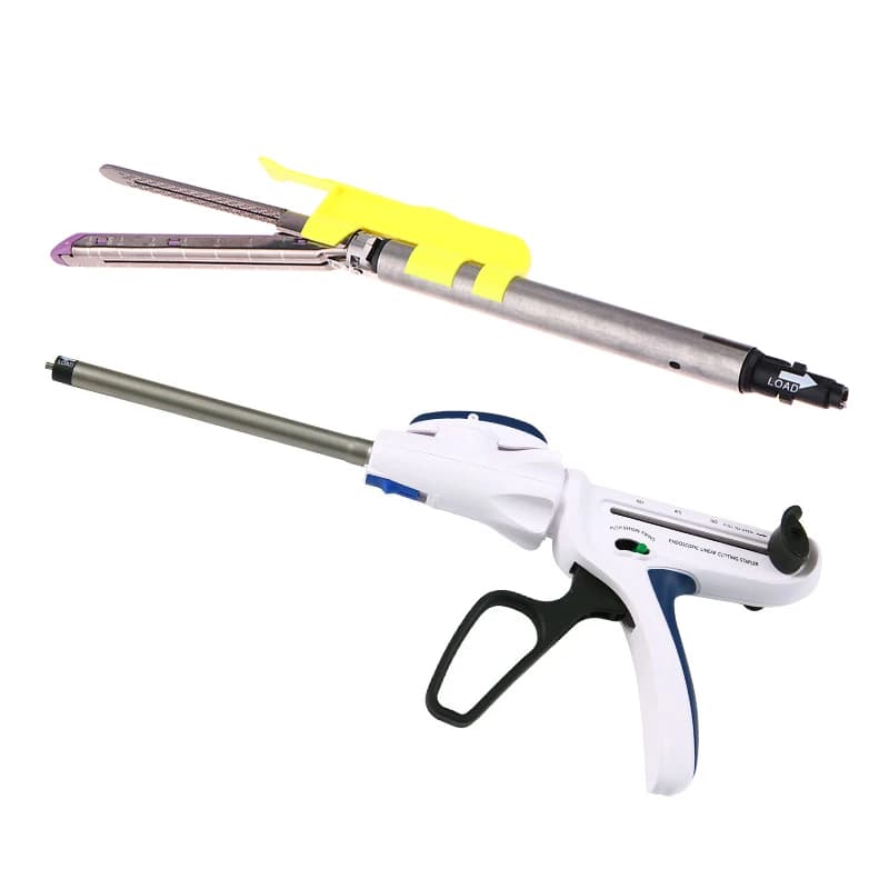Set di Strumenti Chirurgici Laparoscopici Monouso, Assemblaggio Maniglia per Cucitrici Lineari Endoscopiche, Attrezzatura Chirurgica per Uso Medico