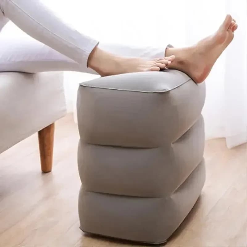 Flight Sleeping Footrest Rest Pillow On Airplane Car Bus Adjustable Kids Inflatable Travel Sleep Resting Pillows