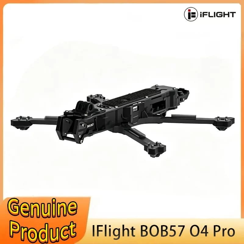 IFlight BOB57 O4 Frame Kit with 6mm Arm for 5-inch and 7-inch Drones for Both Cinematic and Freestyle Flights FPV Parts
