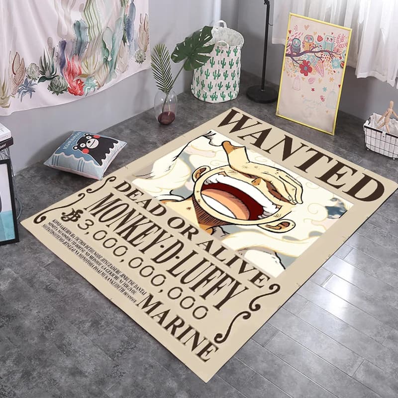 One Piece Cartoon Anime Tappeto Quinto Ingranaggio Rufly Tappeto Roronoa Zoro Lounge Tappeto Camera Da Letto Comodino Nami Robin Zerbino Complementi Arredo Casa