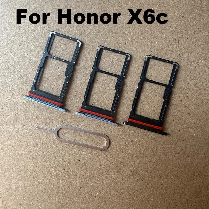 Nuovo per Huawei Honor X6C vassoio scheda SIM supporto slot presa adattatore connettore parti di riparazione sostituzione