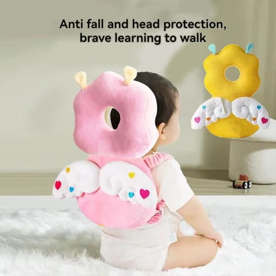1 pz elfo bambino anti-caduta testa protettiva artefatto bambino impara a camminare cuscino anticaduta cuscino protettivo bambino anti-caduta berretto anti-urto