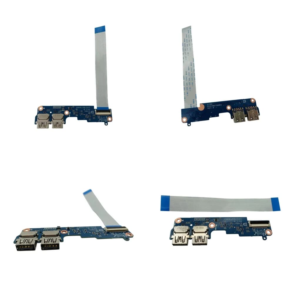Cavo USB per HP Pavilion 15-CW 15-CS TPN-Q208 DAG7BDTB8B Cavo di ricambio per laptop Cavo di ricarica per trasferimento dati veloce USB 2.0 tipo A