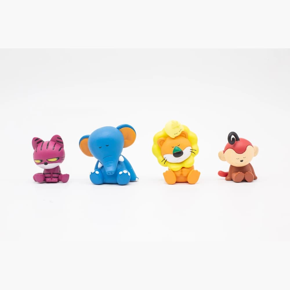 Modellini di Animali in Scatole Sorpresa, Mini Bambole Ornamentali da Tavolo, Collezione di Modelli, Regalo per Bambini