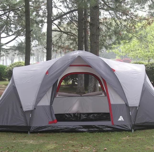 Tenda da campeggio per famiglie con struttura stabile in stile lusso di nuova tendenza