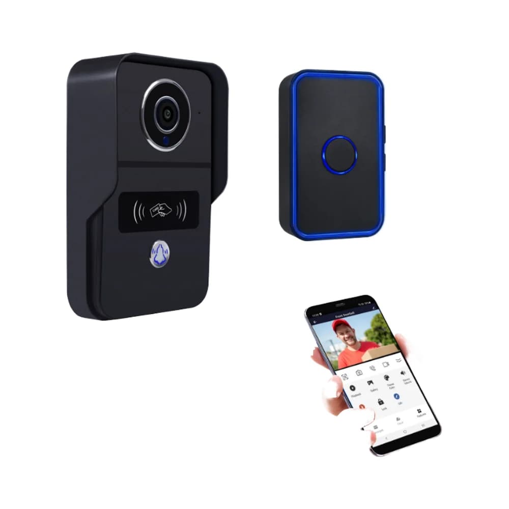 hit product2025 WIFI POE Powered Tuya Intercom Doorbell System Wireless Camera Video Door Phone for Outdoor Use Working