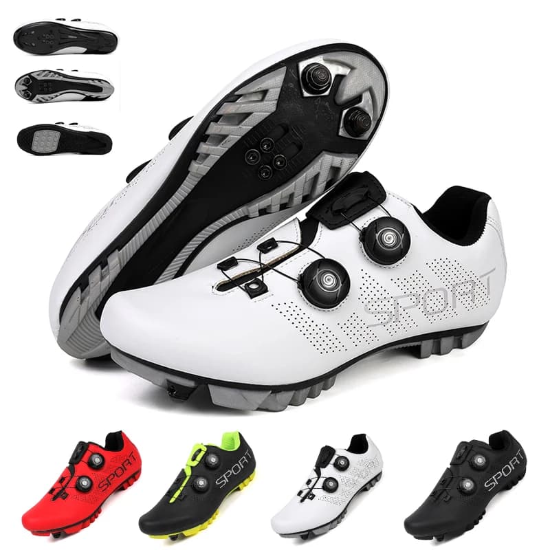 Cycling Sneakers Breathable MTB Shoes Men Women Trail Mountain Bicycle Riding Shoes Sport Road Bike Shoes Spd Pedal Cycle Shoes