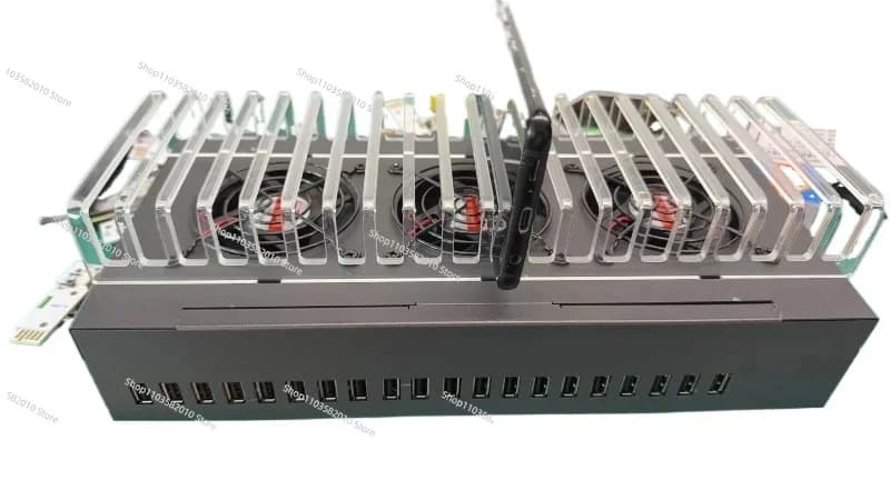 Hub USB a 20 porte per scatole agricole mobili, specchiamento dello schermo del computer e produzione musicale