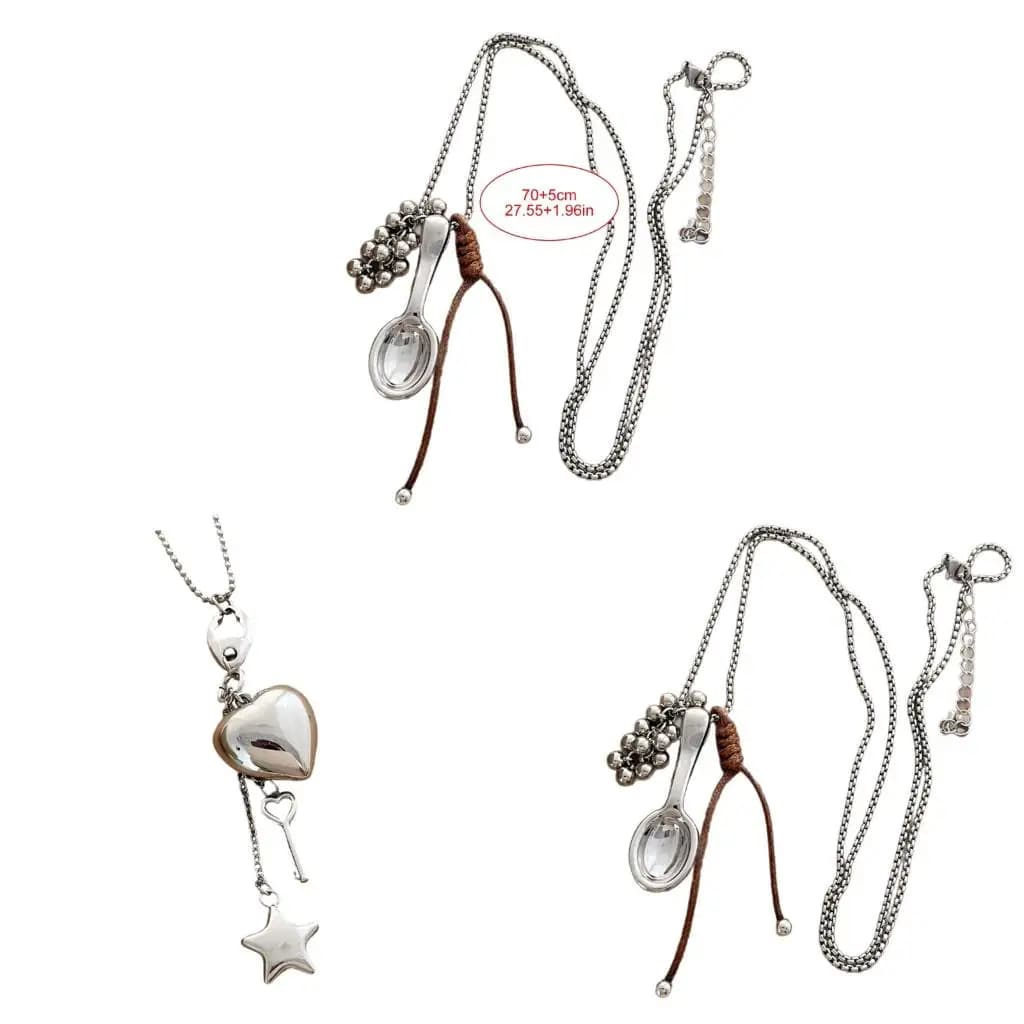 Artistic Comb Pendant Necklace Unique Designs For Styles Women Elegant Look