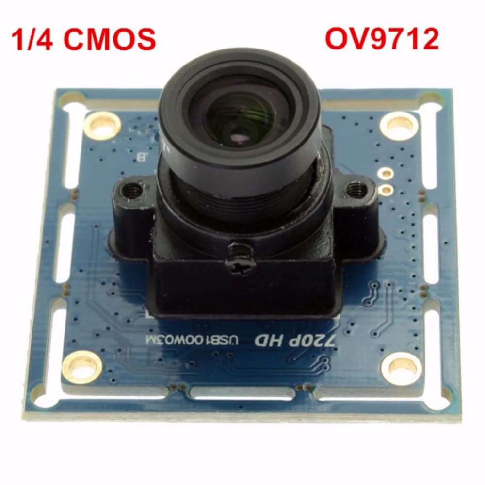 USB 720P CMOS OV9712 Camera Module, Mini Webcam USB2.0 for Android, Windows, Linux, Mac, Computer, PC, Laptop
