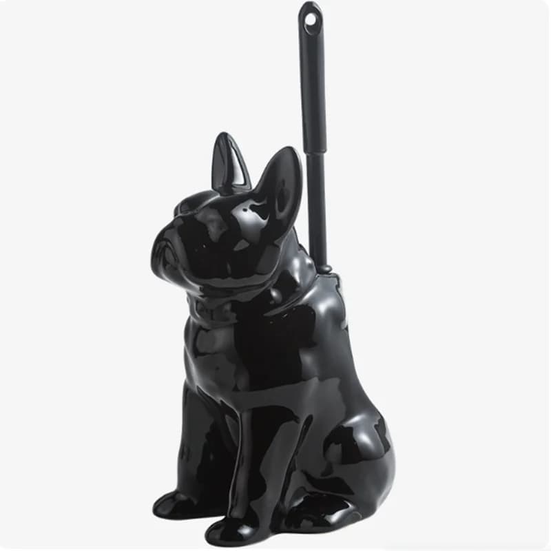 Creative Sand Dog Lotion Bottle Bathroom Ceramic Soap Dispenser Household Shower Gel Empty Bottle Portable Shampoo Bottle