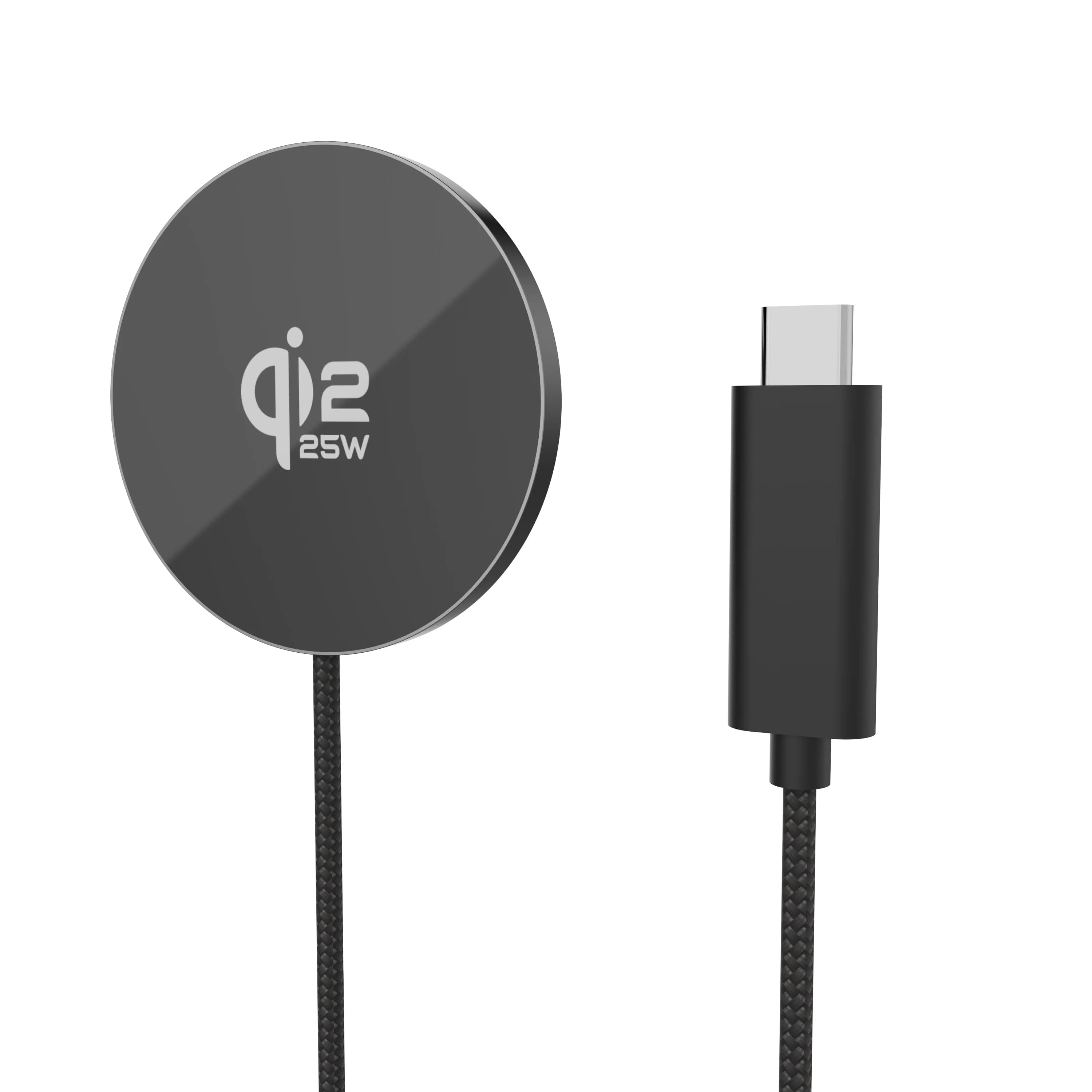 2025 Nuovo caricabatterie magnetico Qi2.2 per Magsafe 25W ricarica rapida super wireless per iPhone 17 16 15 14 13 12